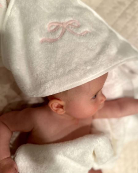 🎀🛁🫧🩷
Love Weezie hooded towels and washcloths for Anna Carter! 