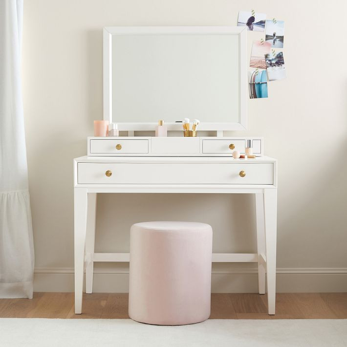Amelia Classic Vanity Desk (39") | Pottery Barn Teen