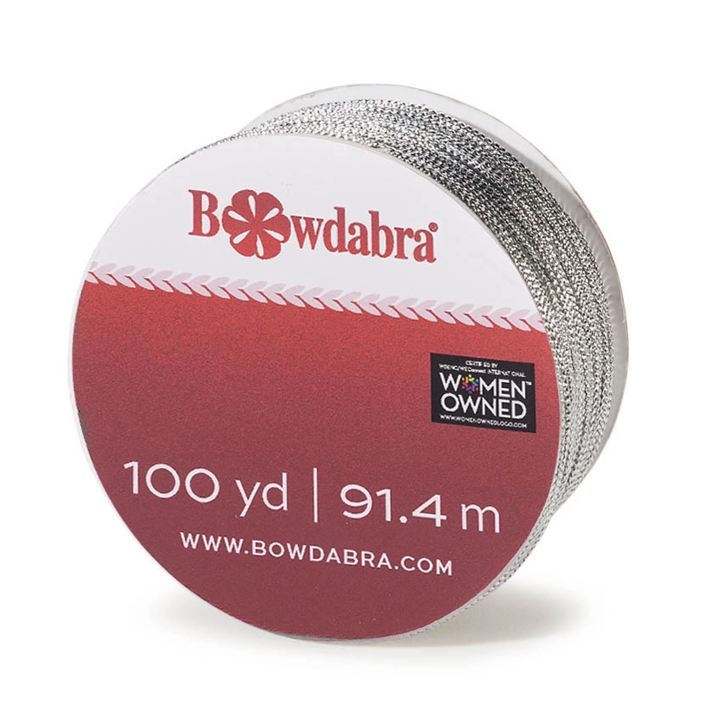 Darice Bowdabra Silver Bow Wire, 100 Yard Value Pack - Walmart.com | Walmart (US)