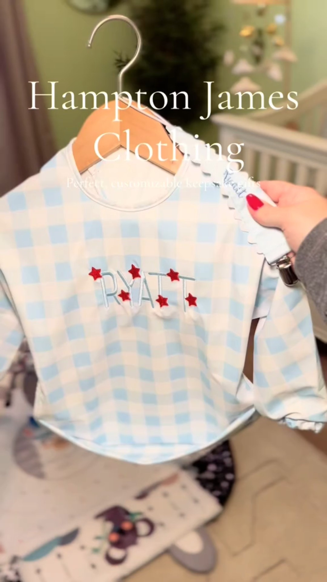 The customizable items offered by @hamptonjamesclothing make the perfect heirloom keepsake, baby shower gift, or gift to any mom! I am in love with the items I received for Ryatt and I will be ordering so much more! ☁️ #babygift #babyshowergift #embroidered #customizedgift #hamptonjames #hamptonjamesembroidery #hamptonjamesclothing

#LTKBaby #LTKKids #LTKFamily