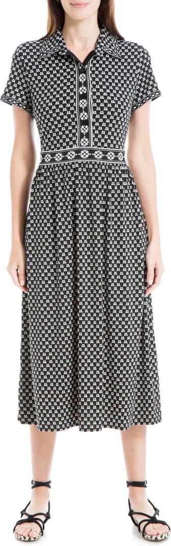 Collared Jersey Maxi Dress | Nordstrom Rack