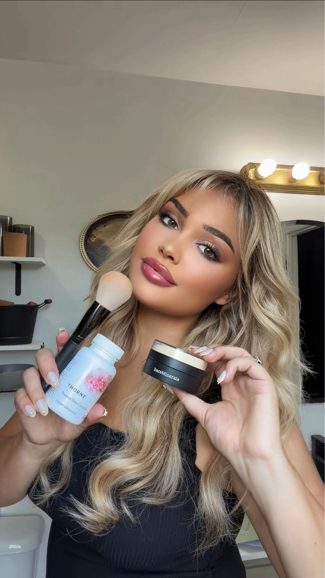 A little PR mail that made my day 🤍✨

@bareminerals  @thornehealth sent over their NEW Original Mineral Veil® Daily Dose Setting Powder, and I cannot wait to put this skincare-meets-makeup formula to the test! ✨

Talc-free, lightweight, blurs pores + helps control shine for up to 12 hours 👀💗

#Gifted #bareMinerals #MineralVeil #DailyDoseSettingPowder

#LTKdayinmylife #LTKmomlife #LTKgrwm