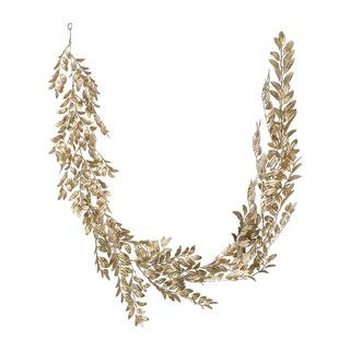 6ft. Champagne Glitter Nandina Garland by Ashland® | Michaels Stores