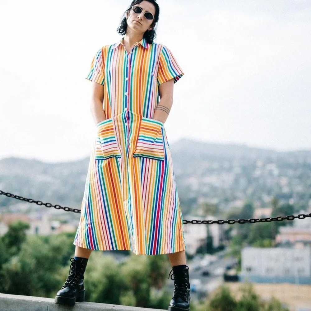 Christopher John Rogers Target Rainbow dress size 4 | Poshmark