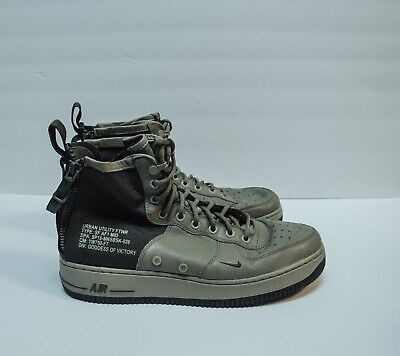 NIKE Air Force 1 Men's SF AF1 Mid Shade 917753-201 Army Green Sneakers Size 10 | eBay US