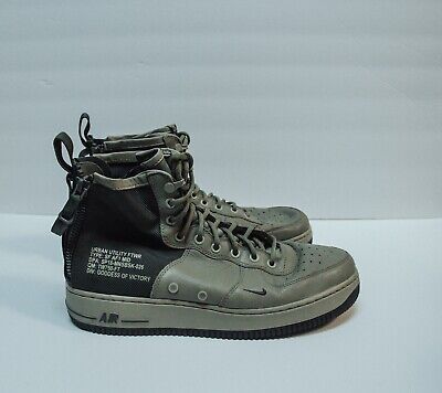 NIKE Air Force 1 Men's SF AF1 Mid Shade 917753-201 Army Green Sneakers Size 10 | eBay US