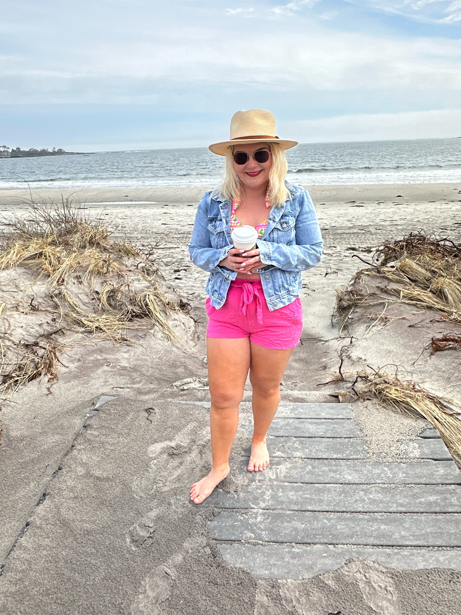 Another way to style my this crochet swimsuit. These paperbag shorts are a favorite all summer long!

#LTKswim #LTKSeasonal #LTKstyletip