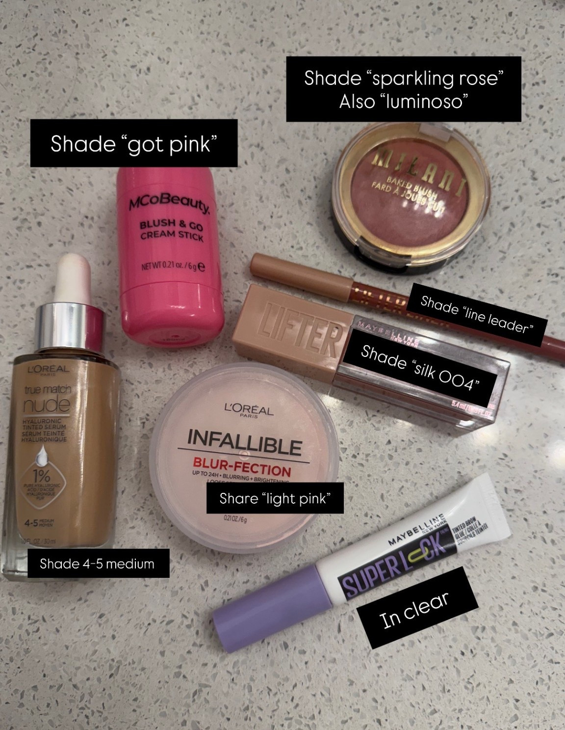 Drugstore makeup I would buy again 🙌🏽 @Target #makeup #beauty

Drugstore makeup, beauty, makeup favorite, makeup routine 

#LTKgrwm #LTKBeauty