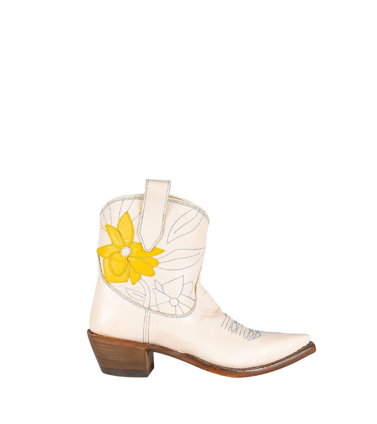 Missy - Crème | Women’s Short Cowgirl Boot | Miron Crosby | Miron Crosby
