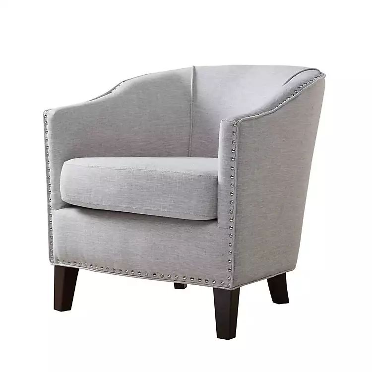 Ivory Emery Barrel Accent Chair | Kirkland's Home