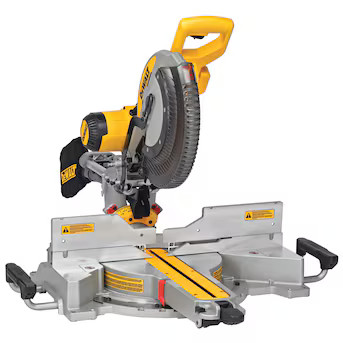 DEWALT 12-in 15-Amps Dual Bevel Sliding Compound Corded Miter Saw | Lowe's
