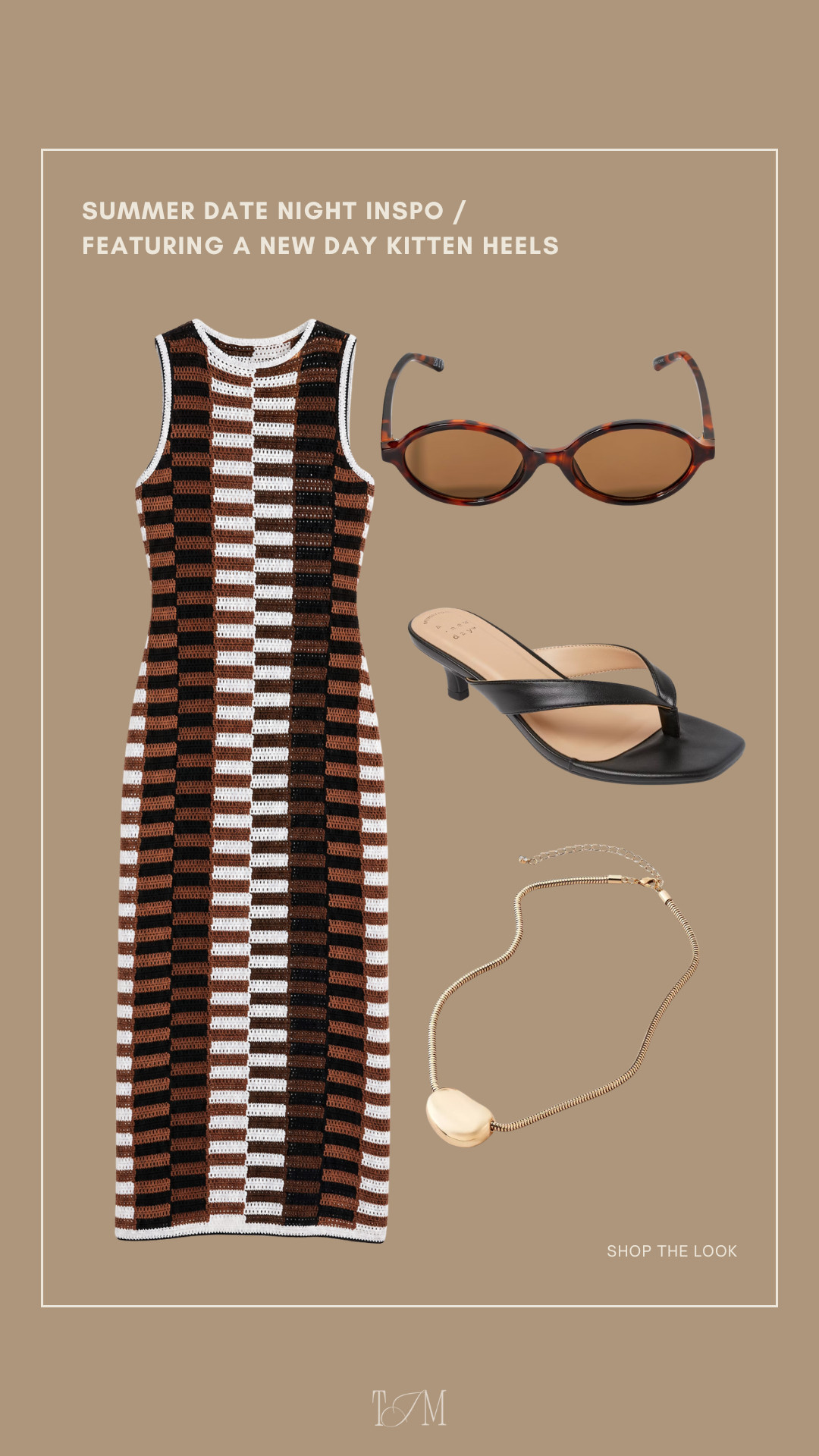 An easy one-and-done outfit 🤎 This knit dress paired with kitten heels and tortoise sunnies is such an easy look for brunch, dinner, or vacation nights.
wedding guest dress summer, summer outfits, summer dresses, country concert outfits, concert outfits, business casual workwear, vacation outfits beach, plus size fashion, date night outfits, travel outfits 

 #LTKgrwm #LTKootd #LTKSeasonal