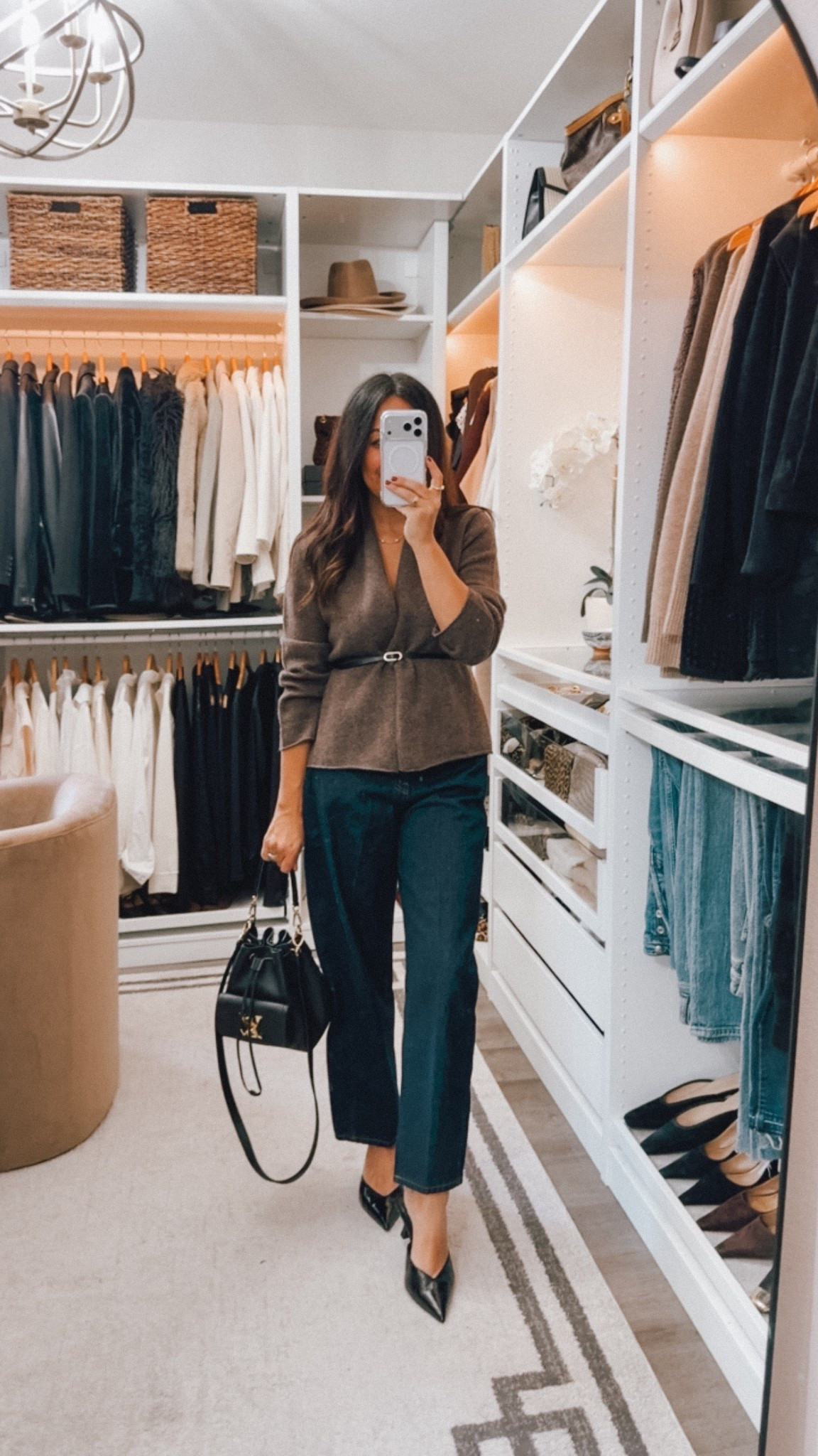 Belted Sweater is a Zara find⭐️ chic and perfect for work to date night 

#LTKSeasonal #LTKOver40