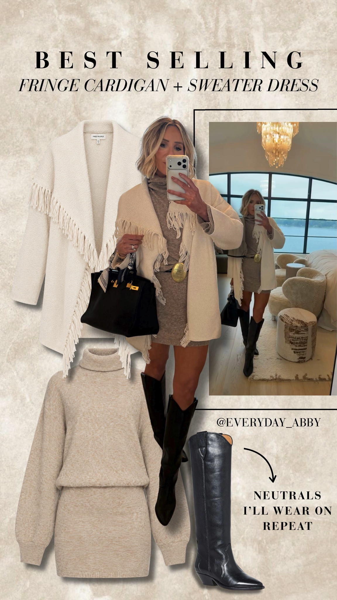 This is fall layering 😍 fringe cardigan + sweater dress = such a good combo

#LTKootd #LTKSeasonal #LTKdayinmylife