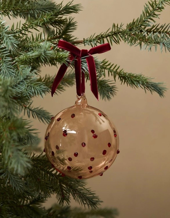 Set of 2 Glass Ornament 

#LTKHome #LTKSeasonal #LTKStyleTip