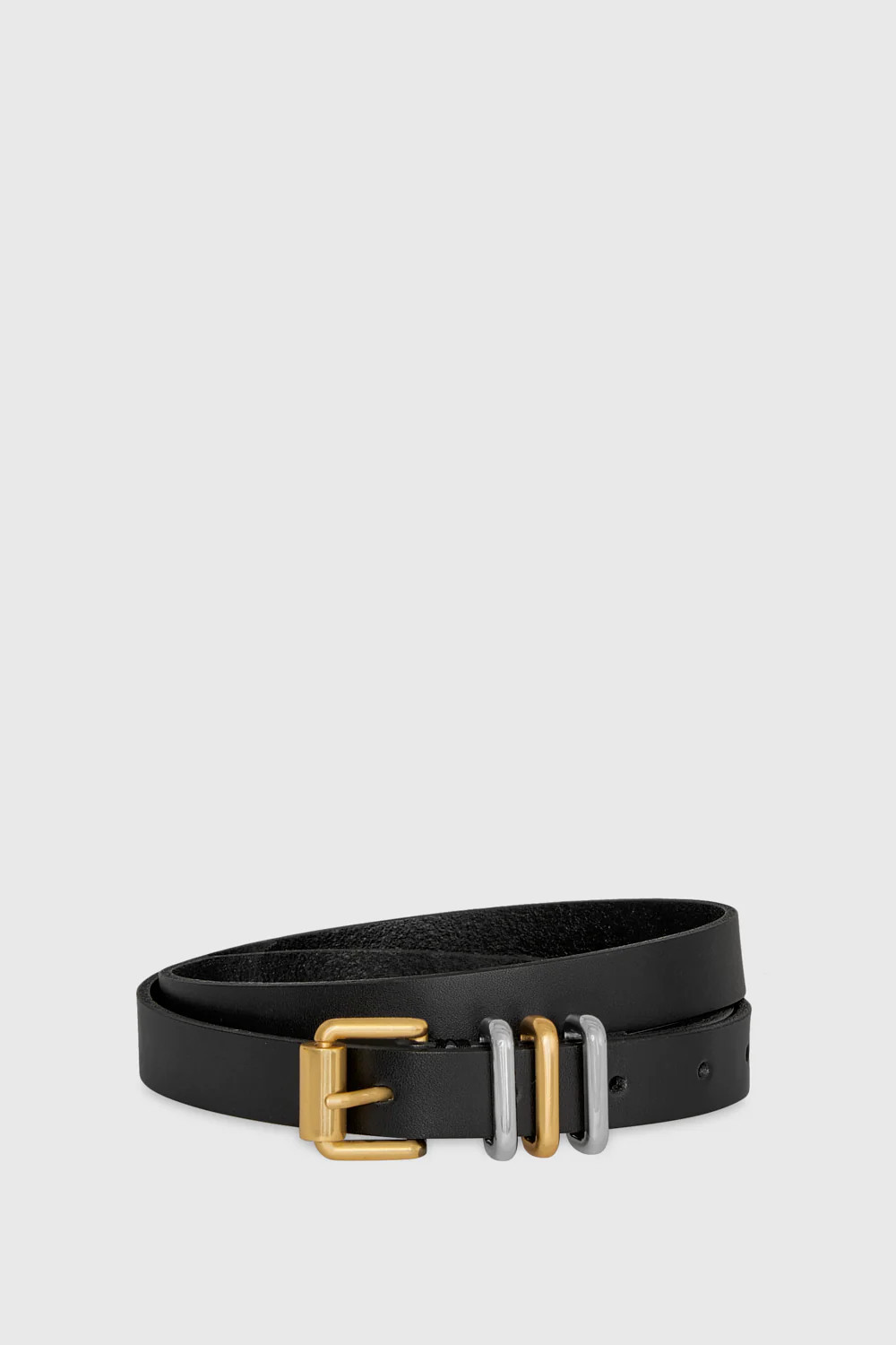 Rebecca Minkoff Buckle Up Belt In Black - Size M | Rebecca Minkoff