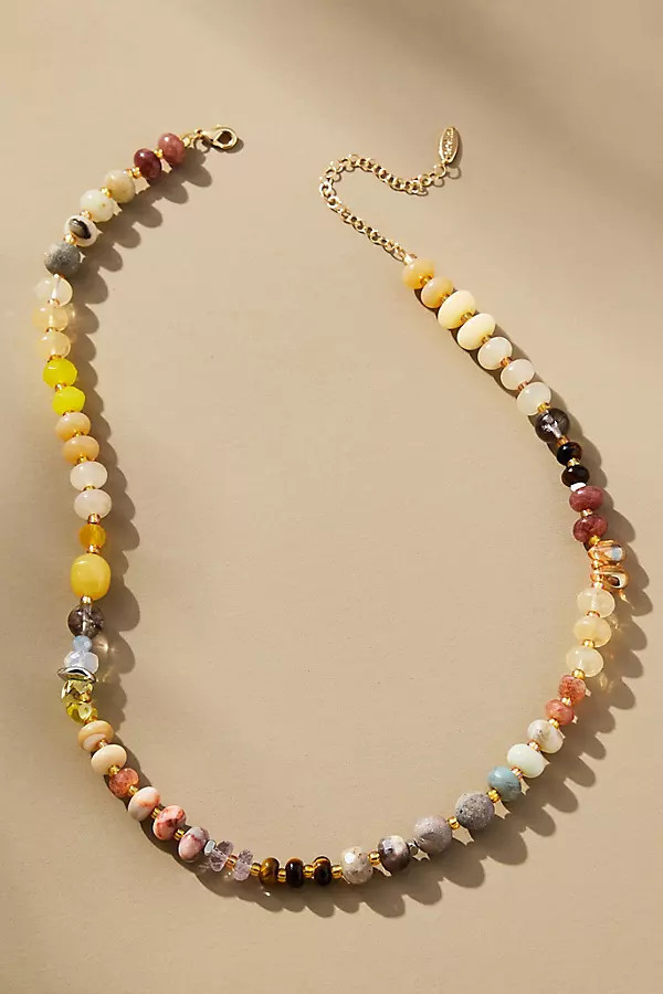 Rainbow Stone Necklace | Anthropologie (US)