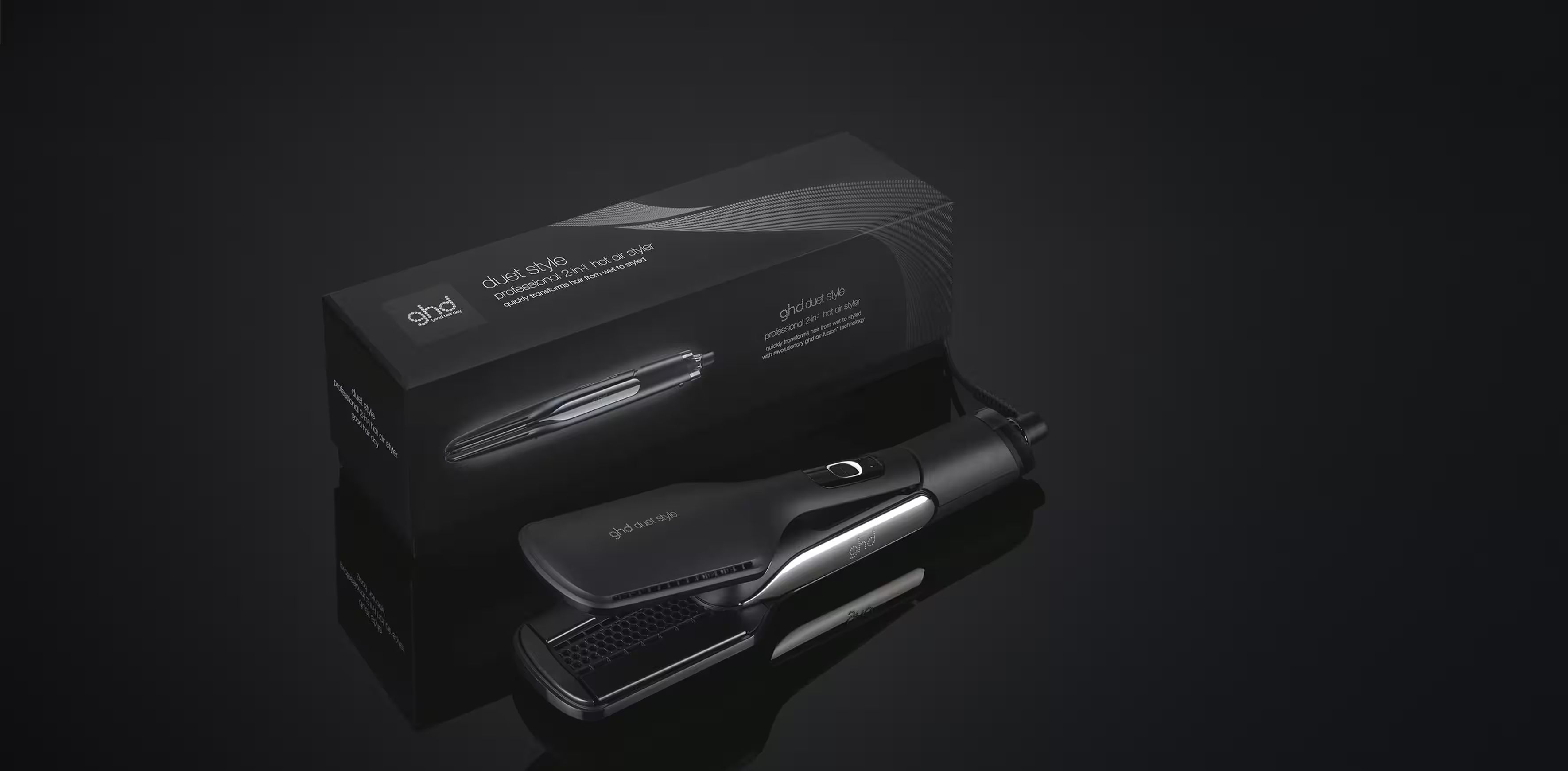NEW GHD DUET STYLE HOT AIR STYLER IN BLACK | ghd (UK)