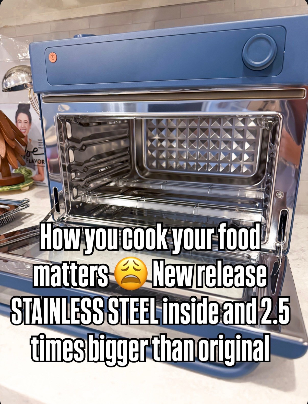 I absolutely love the new bigger version of my stainless steel air fryer!! it’s 2.5 times bigger than the original one! 

#LTKKids #LTKfoodie #LTKHome