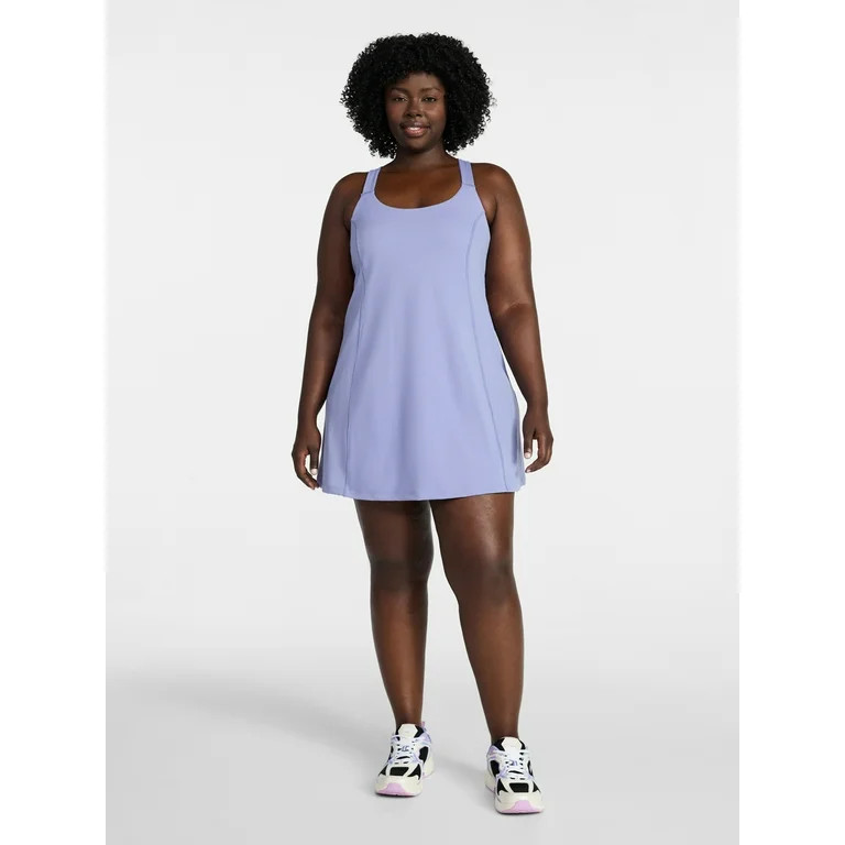 Avia Women's Twist Back Active Dress, Sizes XS-XXXL | Walmart (US)