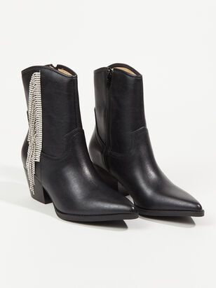 Rowan Crystal Fringe Boots | Altar'd State