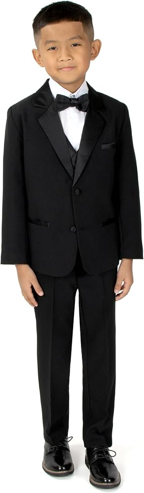 Spring Notion Boys' Classic Fit Tuxedo Set, No Tail | Amazon (US)