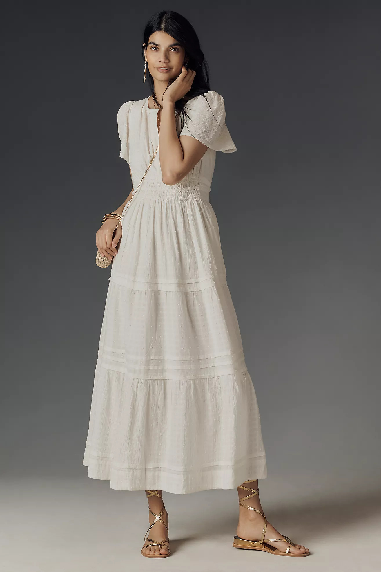 The Somerset Maxi Dress: Textured Edition | Anthropologie (UK)