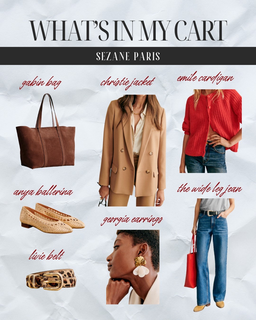 Sezane is one of my all time favourite brands. Here is my Wishlist now for beautiful transeasonal pieces. 

#LTKAroundTheWorld #LTKaustralia #LTKstyletip