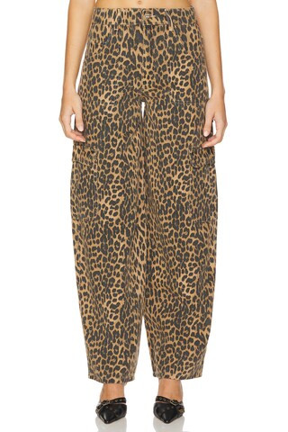 Damson Madder Dion Cargo Jeans in Leopard from Revolve.com | Revolve Clothing (Global)