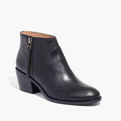 The Janice Boot in Leather | Madewell