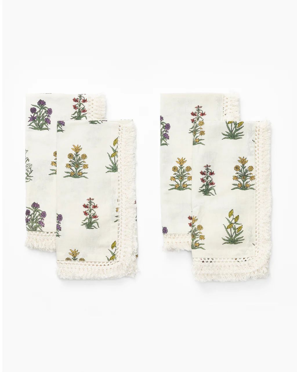 Wilkie Floral Napkins (Set of 4) | McGee & Co.
