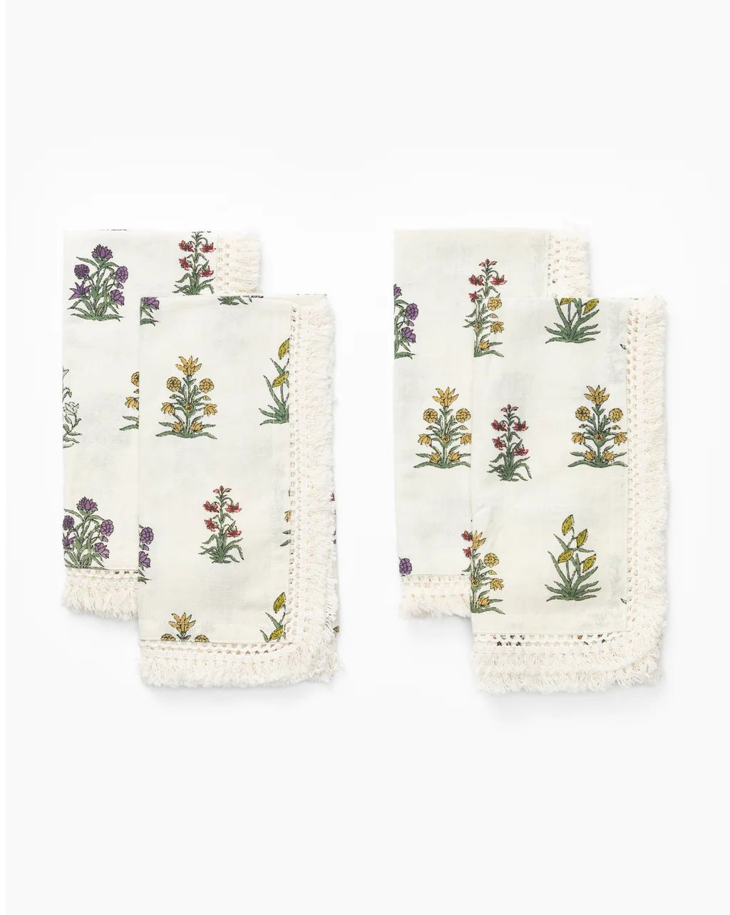 Wilkie Floral Napkins (Set of 4) | McGee & Co.