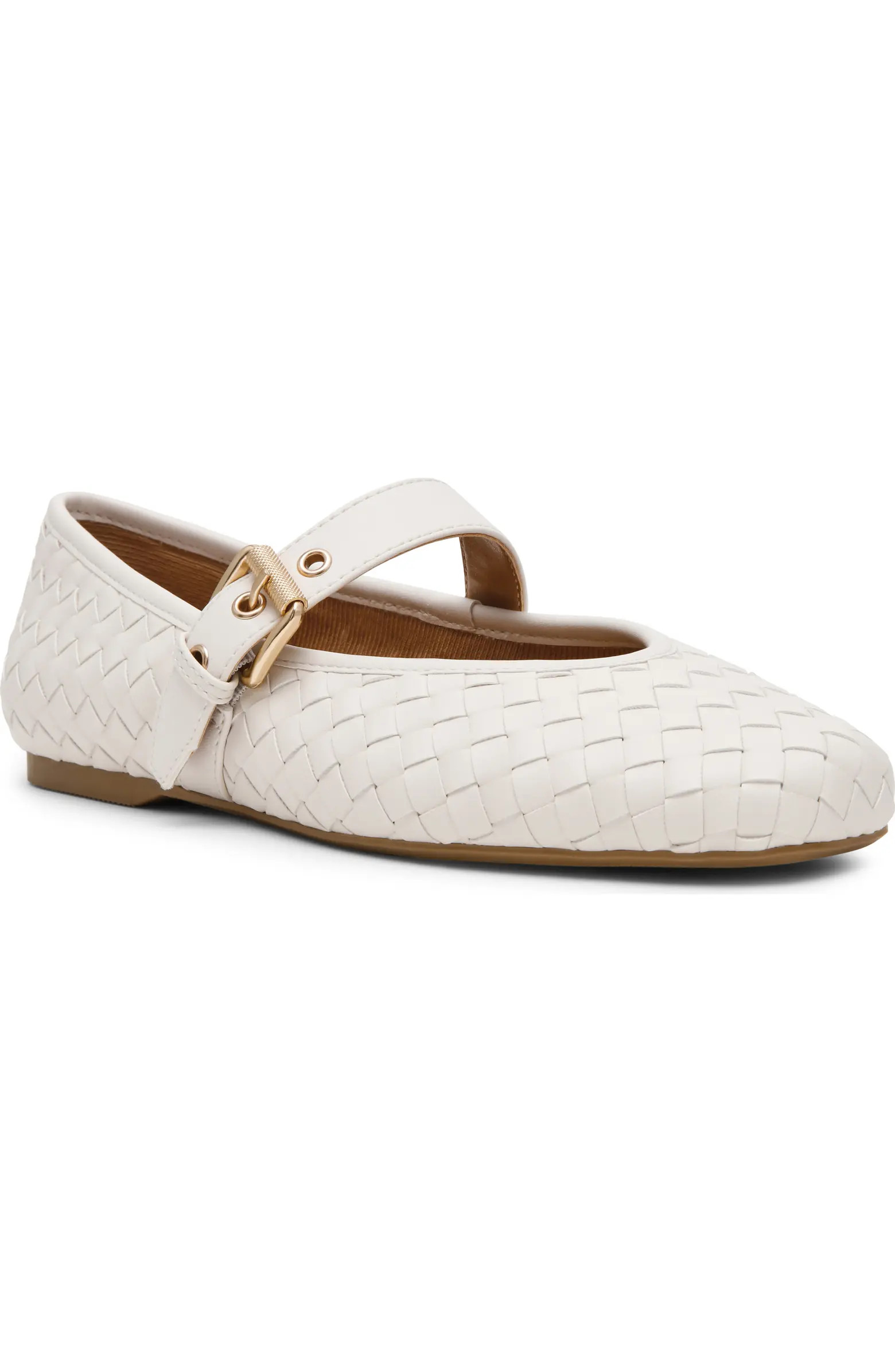 Mulaney Woven Mary Jane Flat (Women) | Nordstrom Rack