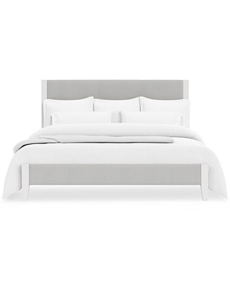 CLOSEOUT! Catriona Upholstered Queen Bed, Created for Macy's - Macy's | Macy's