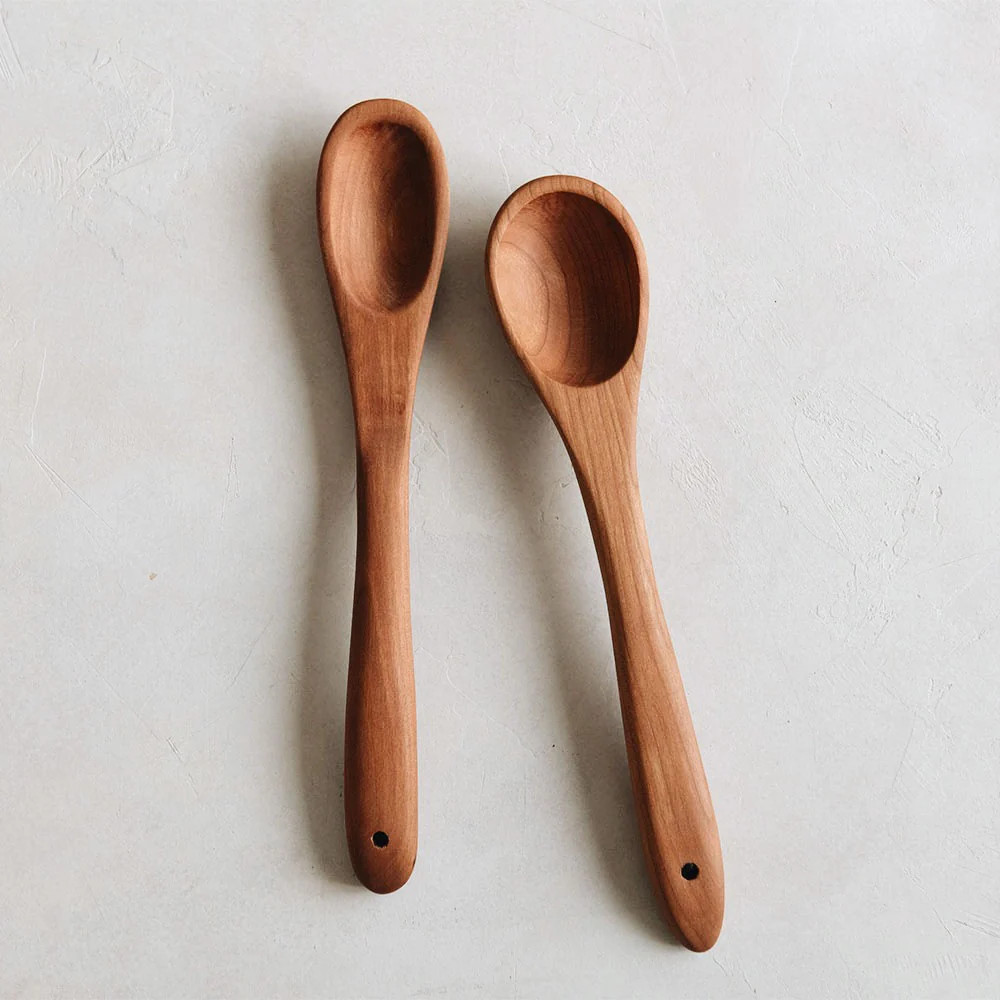 Roan Iris Cherry Wood Spoon Set | Roan Iris