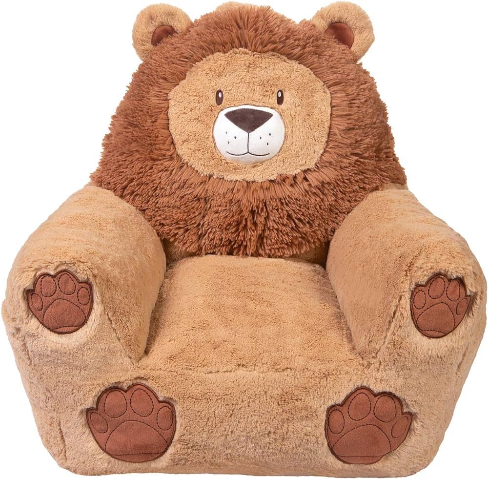 Lion Toddler Chair Plush Character Kids Chair Comfy Pillow Chair for Boys and Girls, 19 in x 20 i... | Amazon (US)
