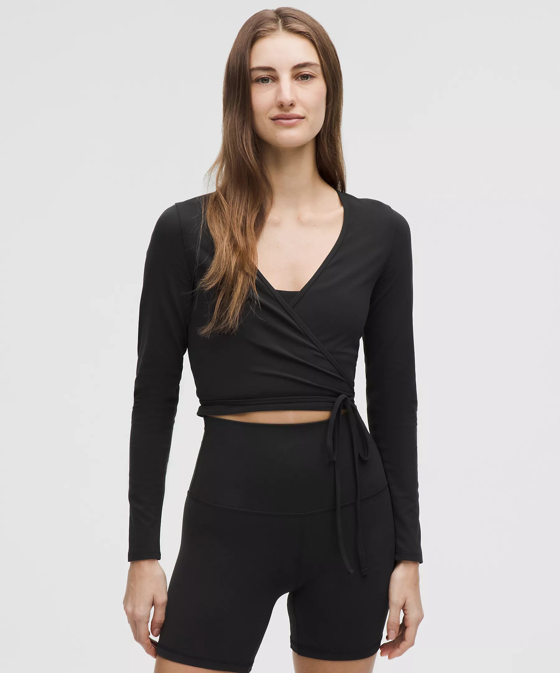 Nulu Long-Sleeve Cropped Wrap | Lululemon (US)