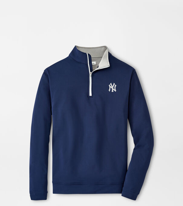 New York Yankees Cradle Performance Crewneck | Peter Millar