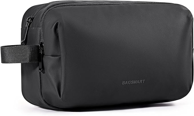 BAGSMART Toiletry Bag for Men, Travel Toiletry Organizer Dopp Kit Water-resistant Shaving Bag for... | Amazon (US)