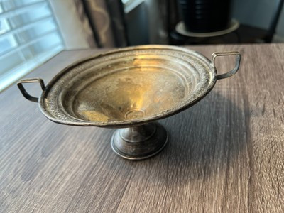 Vintage Hamilton Weighted Sterling Silver Footed Compote, bowl with Handles  | eBay | eBay US