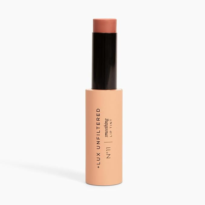 + Lux Unfiltered N°11 Smoothing Hydrating Lip Tint for Women - Tinted Lip Balm with Jojoba & Sun... | Amazon (US)