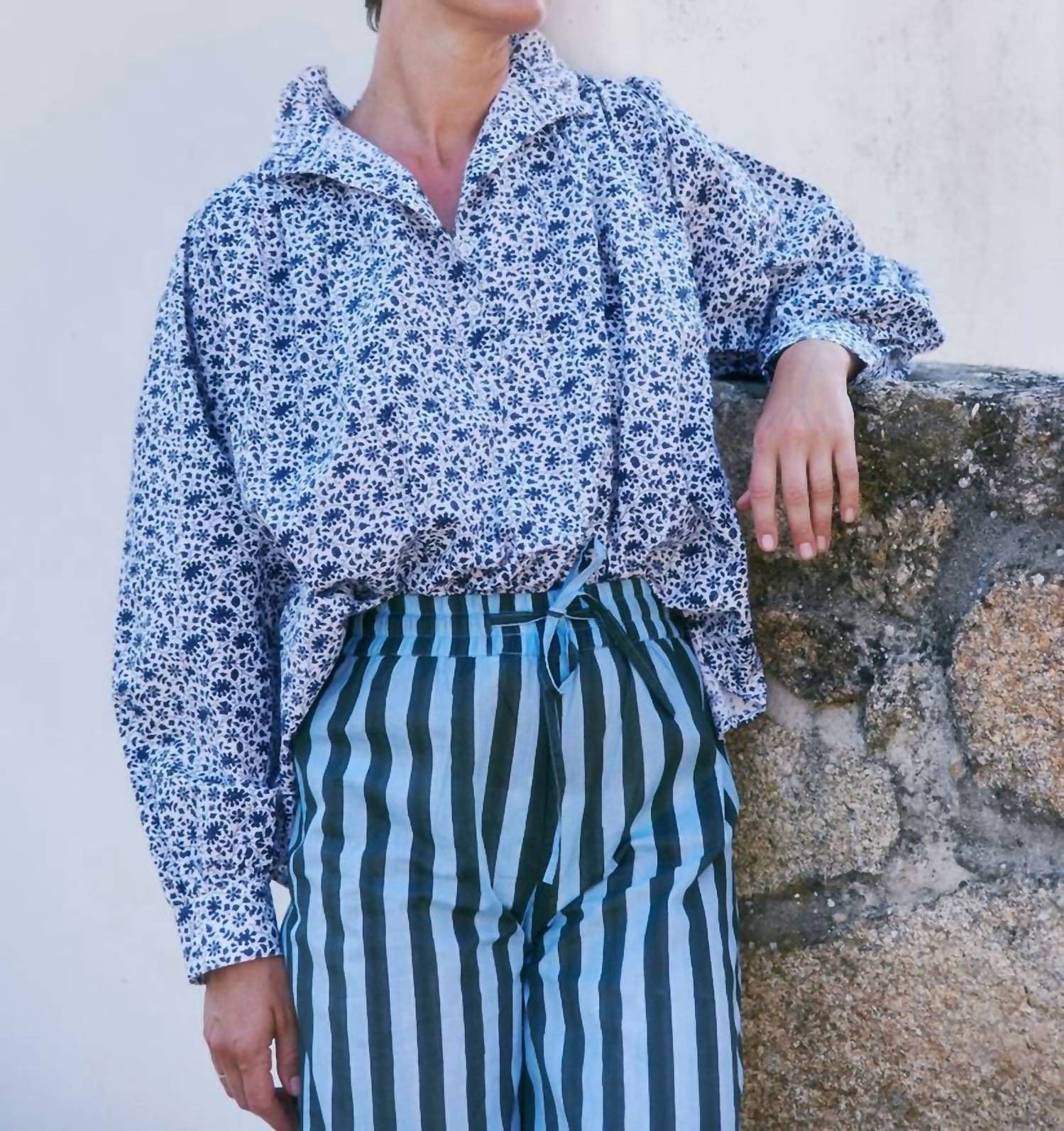 Kali Shirt In Ditsy Print | Shop Simon