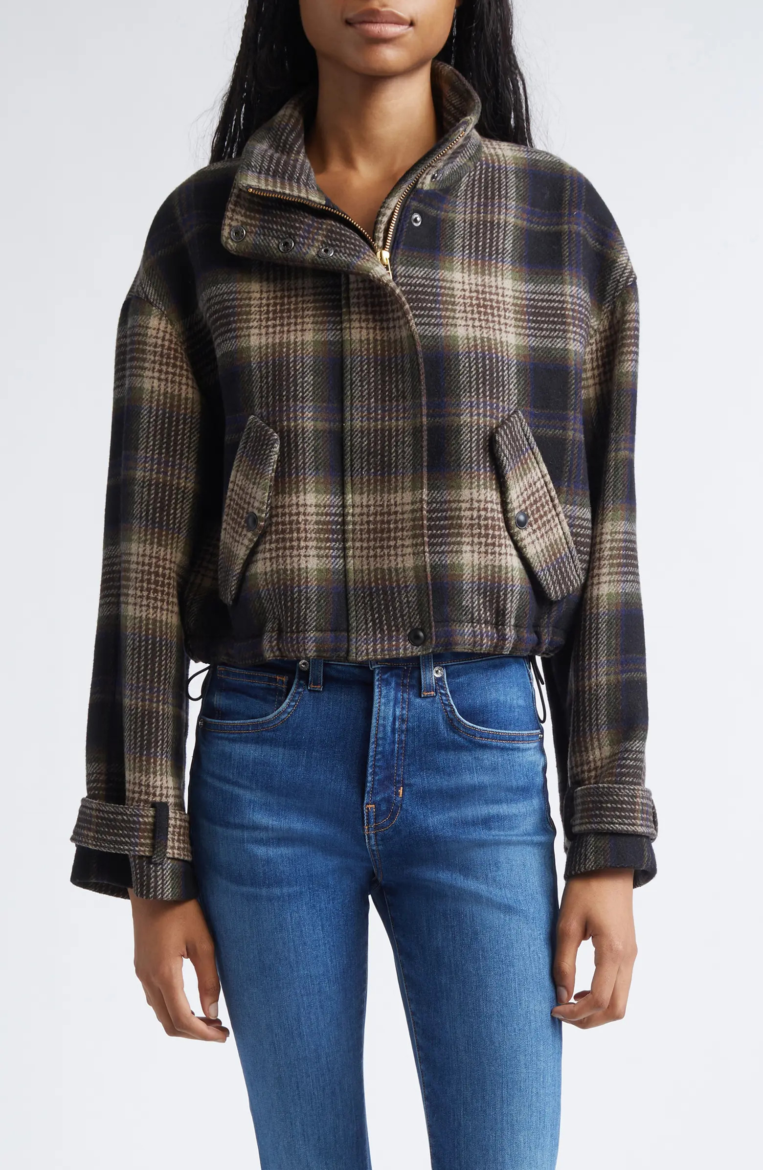 Bateman Plaid Wool Blend Jacket | Nordstrom