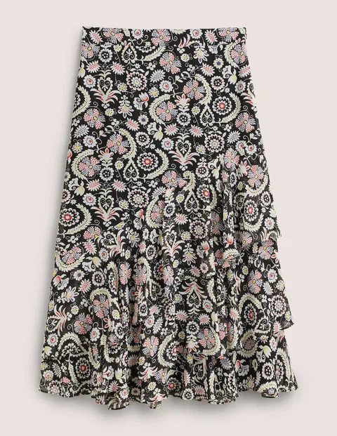 Multi Ruffle Maxi Skirt | Boden (UK & IE)