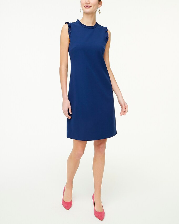 Ruffleneck suit dress | J.Crew Factory