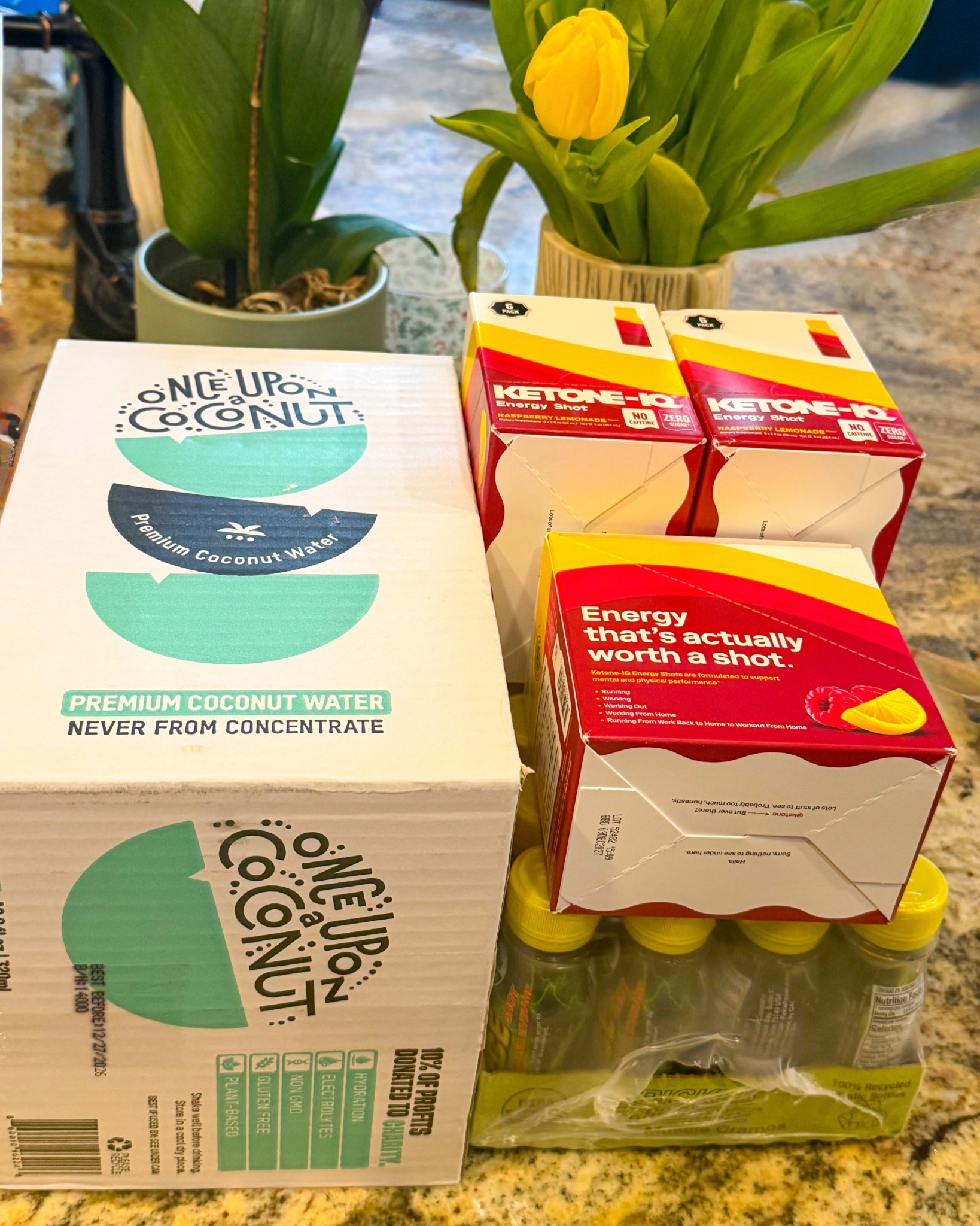 With the marathon training mileage picking up, grateful this all made it here today. Pickle juice, coconut water and now Ketone-IQ. Based covered!

#LTKActive #LTKdayinmylife #LTKfitnessgoals