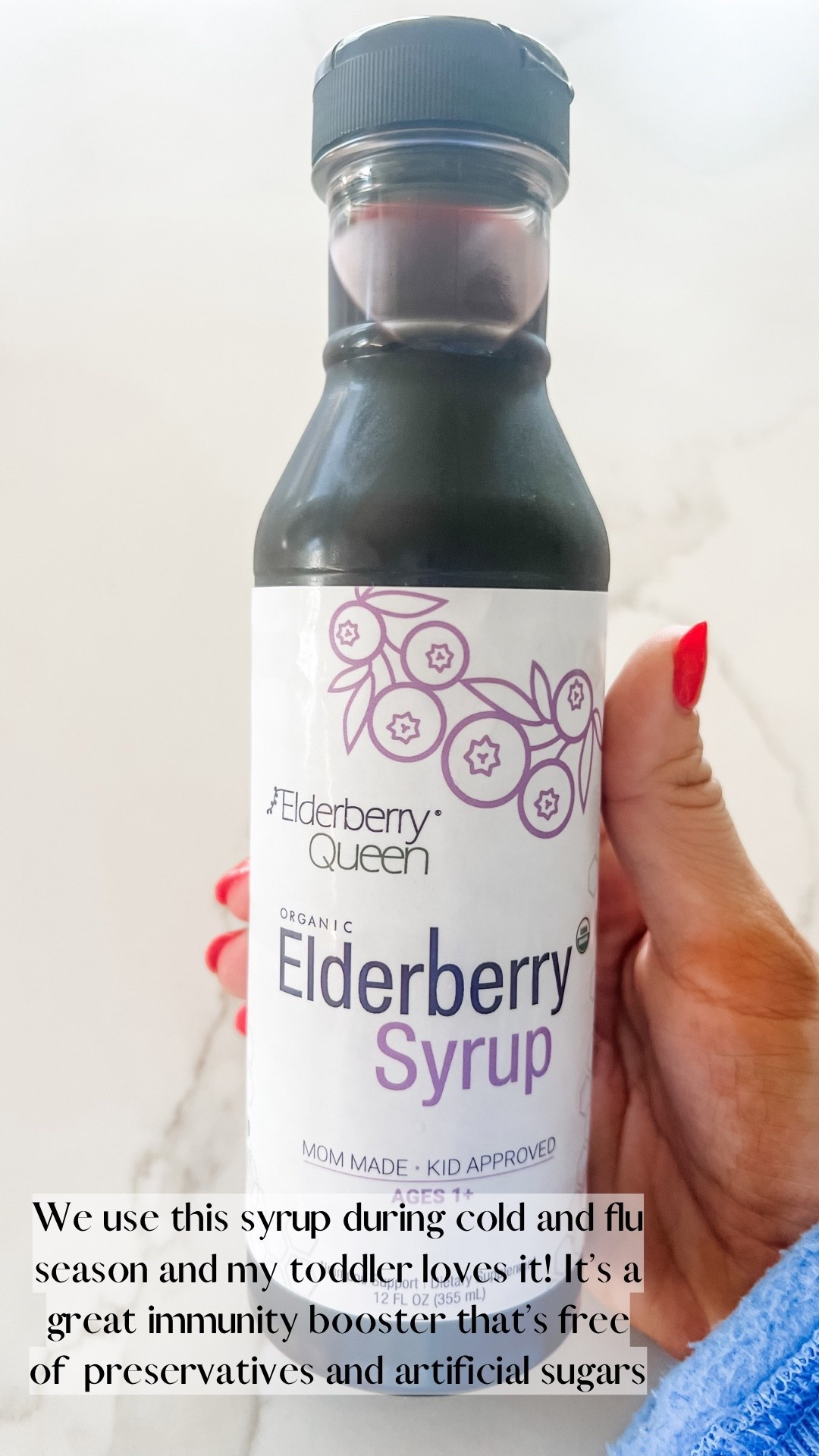 This elderberry syrup is a favorite during sick season! My toddler loves the flavor and it’s free of additives. 

Toddler, elderberry, mom favorites, elderberry syrup, wellness 

#LTKFindsUnder50 #LTKKids