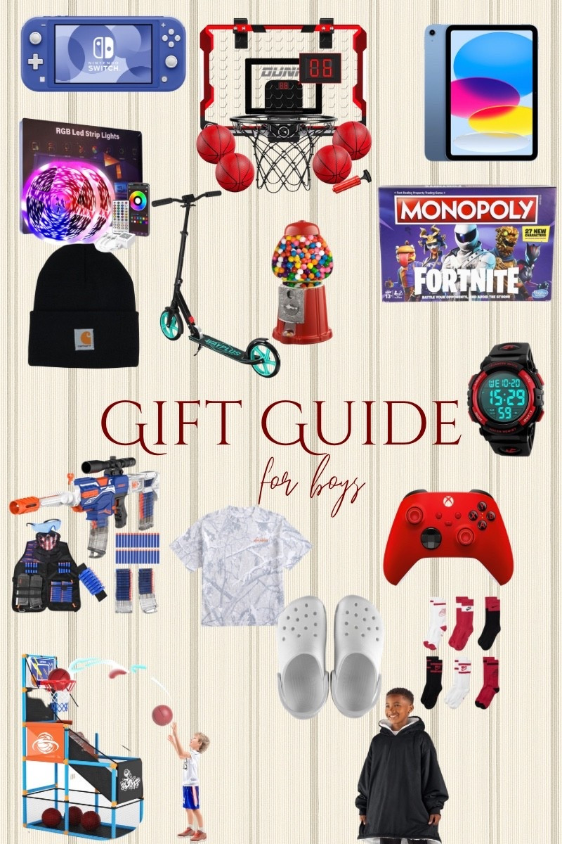 Gift Guide for Boys 

#LTKHoliday #LTKGiftGuide #LTKKids