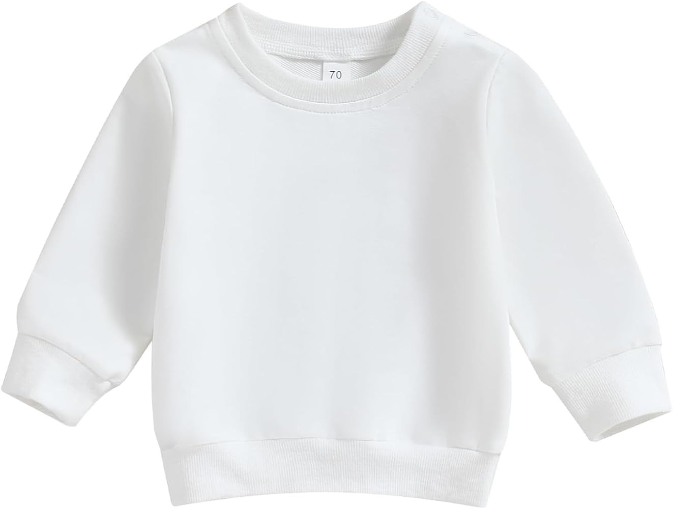 Baby Boy Girl Pumpkin Sweatshirt Tops Toddler Halloween Outfit Long Sleeve Crewneck Pullover Swea... | Amazon (US)