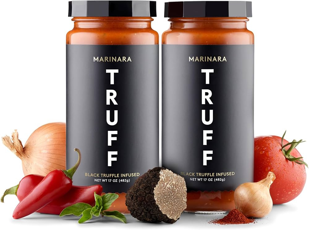 TRUFF Pasta Sauce, Black Truffle Marinara | Flavorful Tomato Sauce for Pasta, Pizza, and More | N... | Amazon (US)
